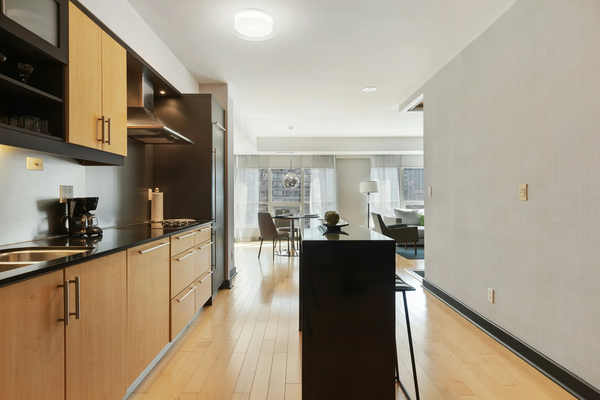 Køkken efter køkkenrenovering i Kolding